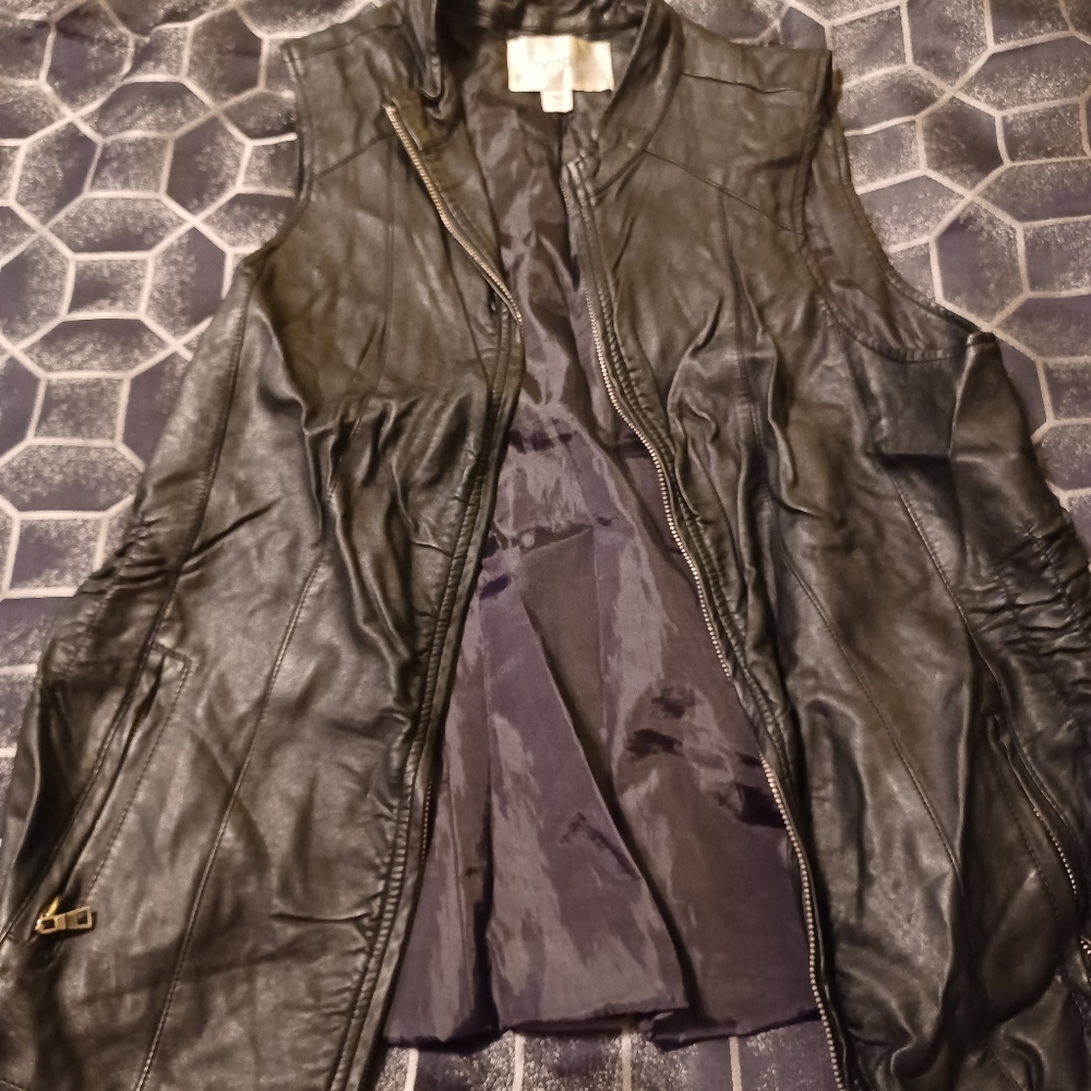 Leather Vest